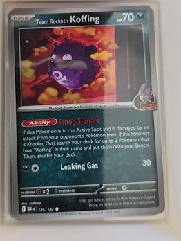 2023 Pokémon SV10 #125 Team Rocket's Koffing — front