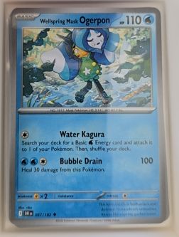 2025 Pokémon SV10: Destined Rivals #067 Wellspring Mask Ogerpon — front