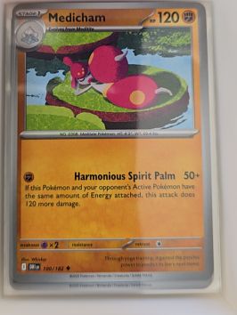 2025 Pokémon Scarlet & Violet Destined Rivals #100 Medicham — front