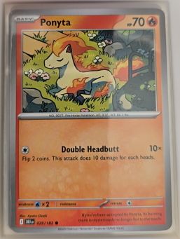 2025 Pokémon SV10: Destined Rivals #029 Ponyta — front