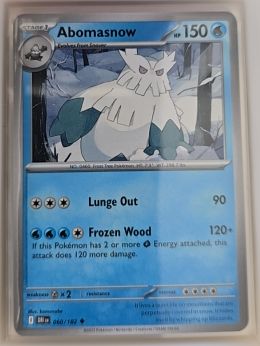 2025 Pokémon SV10: Destined Rivals #060 Abomasnow — front