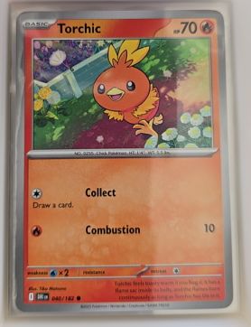 2025 Pokémon SV10: Destined Rivals #040 Torchic — front