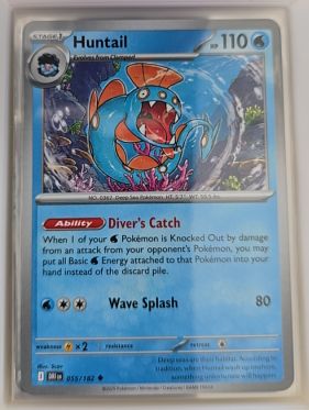 2025 Pokémon SV10: Destined Rivals #055 Huntail — front
