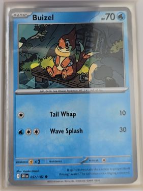 2025 Pokémon Scarlet & Violet SV10: Destined Rivals #57 Buizel — front