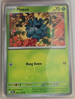 2025 Pokémon TCG Scarlet & Violet Destined Rivals #004 Pineco — front