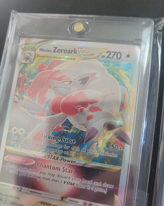 2022 Pokémon TCG SWSH298 Hisuian Zoroark VSTAR — front