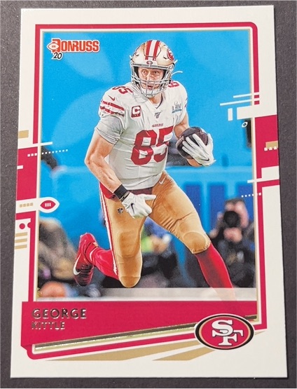 2020 Donruss #11 George Kittle — front