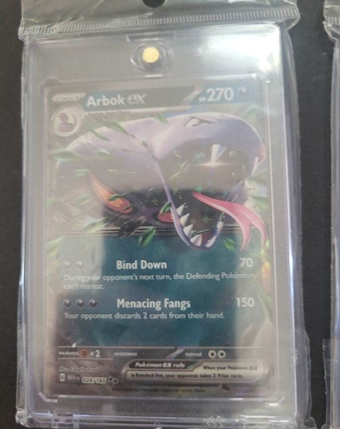 2023 Pokémon Scarlet & Violet 151 #024 Arbok ex — front