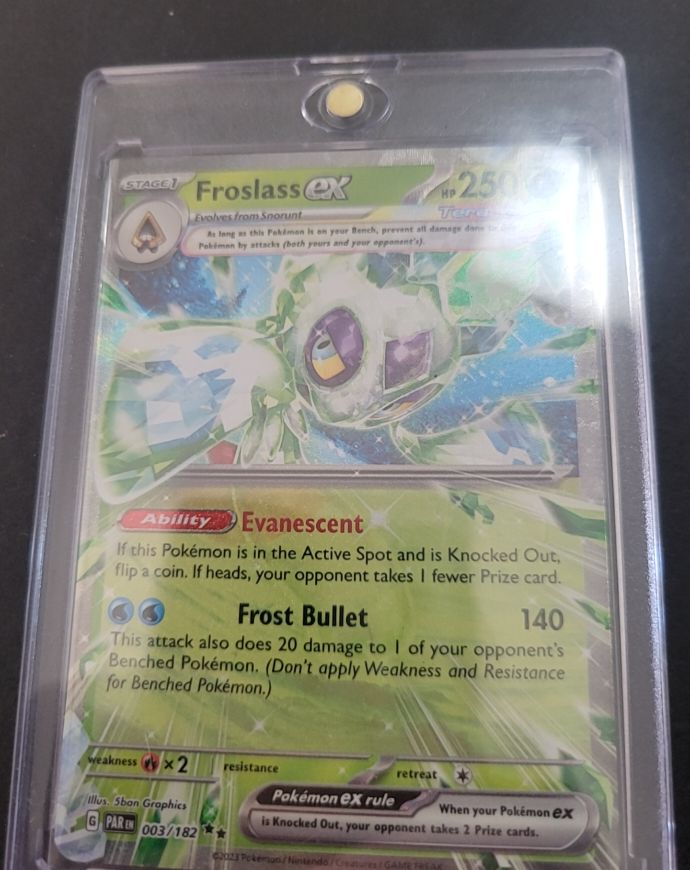 2023 Pokémon TCG Scarlet & Violet Paradox Rift #003 Froslass ex — front