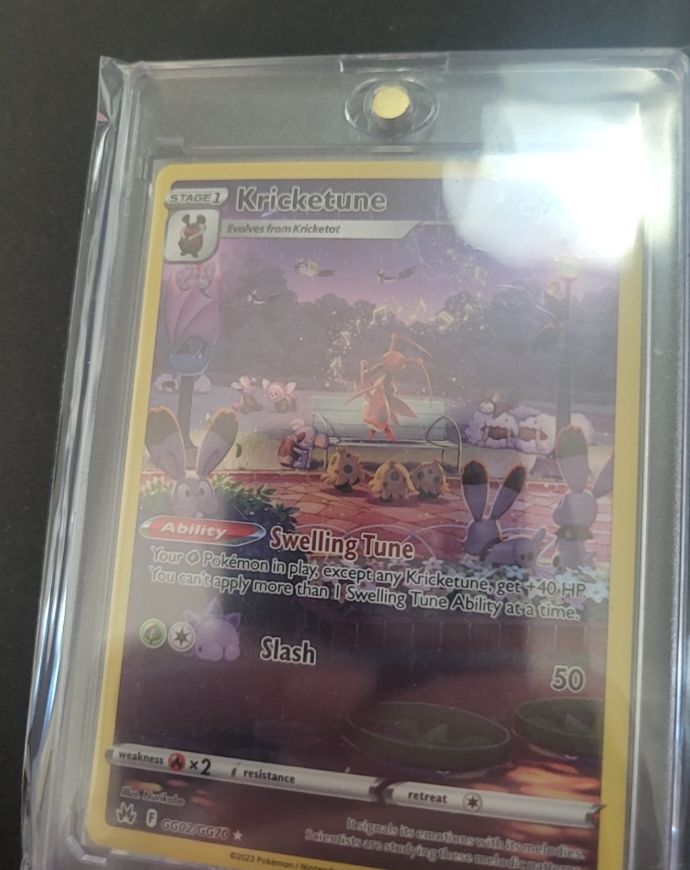 2023 Pokémon Crown Zenith #GG02 Kricketune — front