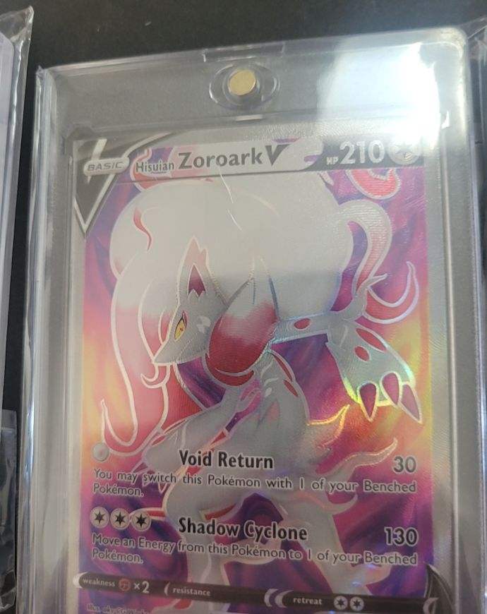 2022 Pokemon Sword & Shield Lost Origin #146 Hisuian Zoroark V — front