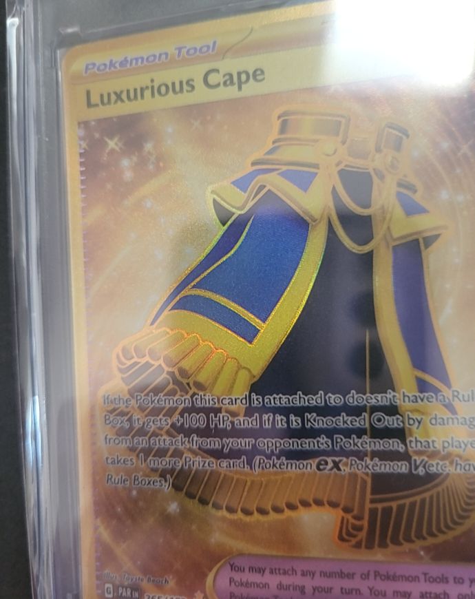 2022 Pokémon SV04: Paradox Rift #265 Luxurious Cape — front