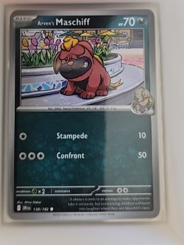 2025 Pokémon SV10: Destined Rivals #138 Arven's Maschiff — front