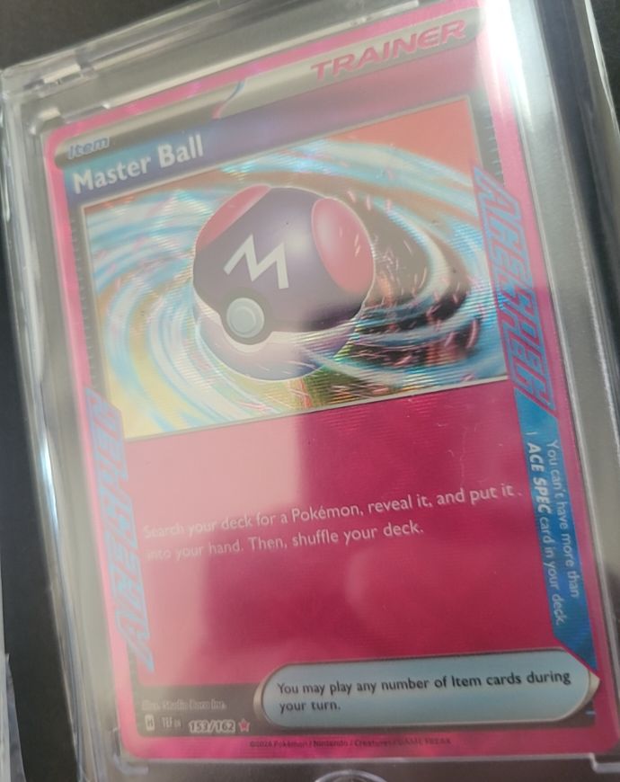 2024 Pokémon TCG #153 Master Ball — front