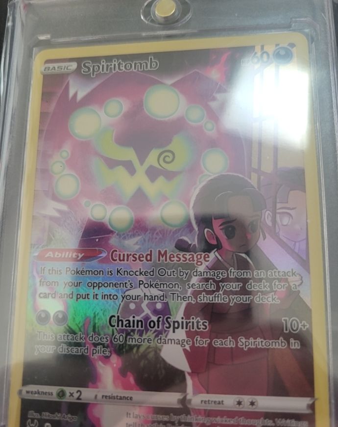 2022 Pokémon Lost Origin #TG09/TG30 Spiritomb — front