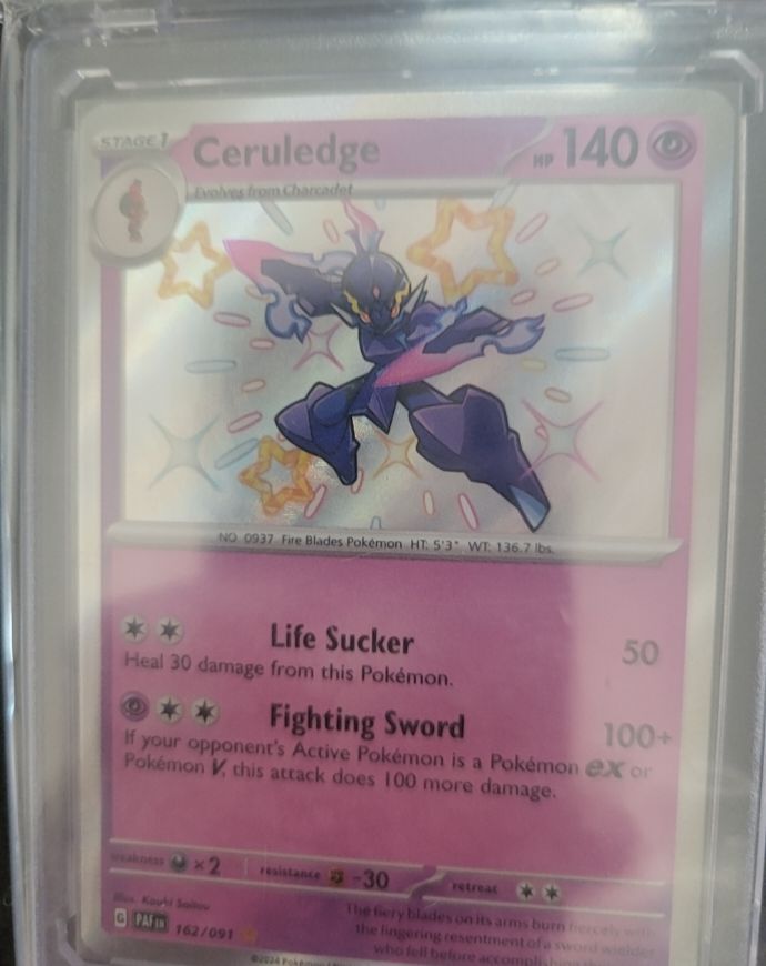 2024 Pokémon #162 Ceruledge — front