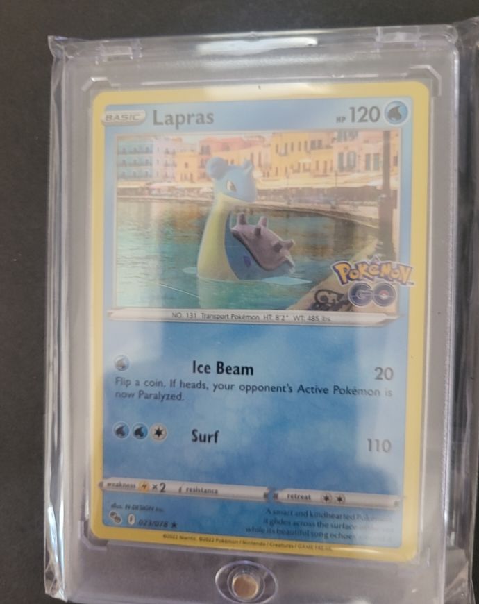 2022 Pokémon GO #023 Lapras — front