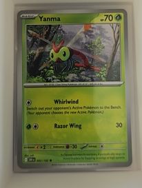 2025 Pokémon SV10: Destined Rivals #002 Yanma — front