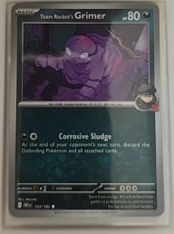 2023 Pokémon SV10: Destined Rivals #123 Team Rocket's Grimer — front