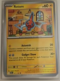 2025 Scarlet & Violet Series - Destined Rivals #77 Rotom — front
