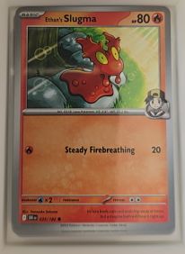 2025 Pokémon SV10: Destined Rivals #035 Ethan's Slugma — front