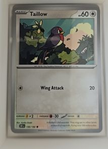 2025 Pokémon TCG Destined Rivals #156 Taillow — front