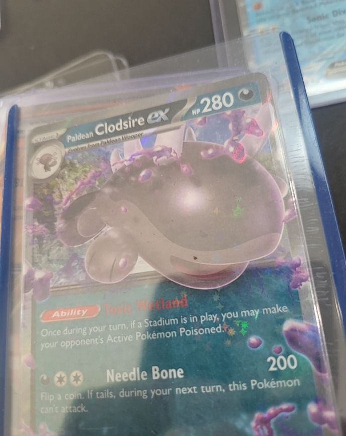 2023 Pokémon TCG Paldean Clodsire ex #130/193 — front