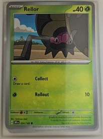 2025 Pokémon Scarlet & Violet Destined Rivals #24 Rellor — front