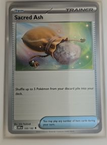 2025 Pokémon TCG Destined Rivals #168 Sacred Ash — front