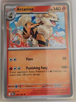 2025 Pokémon SV10: Destined Rivals #028 Arcanine — front