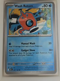 2025 Pokemon Scarlet & Violet Series Destined Rivals #061 Wash Rotom — front
