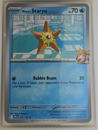 2025 Pokémon SV10: Destined Rivals #046 Misty's Staryu — front
