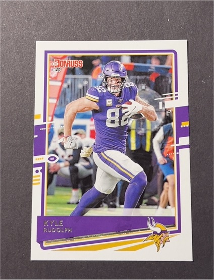 2020 Donruss #162 Kyle Rudolph — front