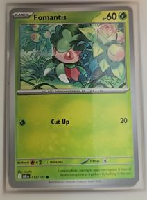 2025 Pokémon SV10: Destined Rivals #013 Fomantis — front