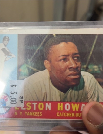 1960 Topps #65 Elston Howard — front