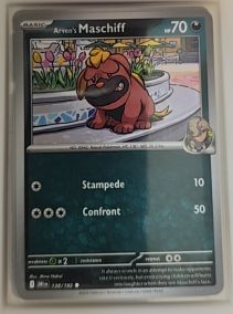2025 Pokémon SV10: Destined Rivals #138 Arven's Maschiff — front