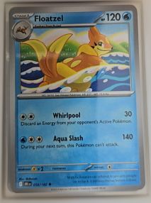 2025 Pokemon TCG Destined Rivals #058 Floatzel — front