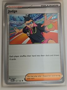 2025 Pokémon SV10: Destined Rivals #167 Judge — front