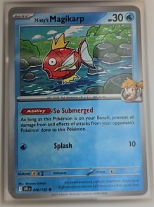 2025 Pokémon SV10: Destined Rivals #048 Misty's Magikarp — front