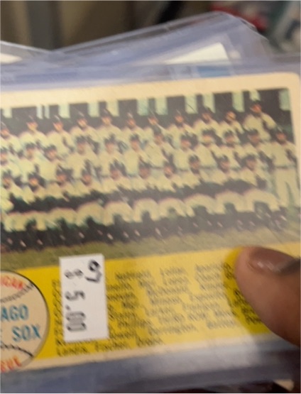 1959 Topps #9 Chicago White Sox Team — front