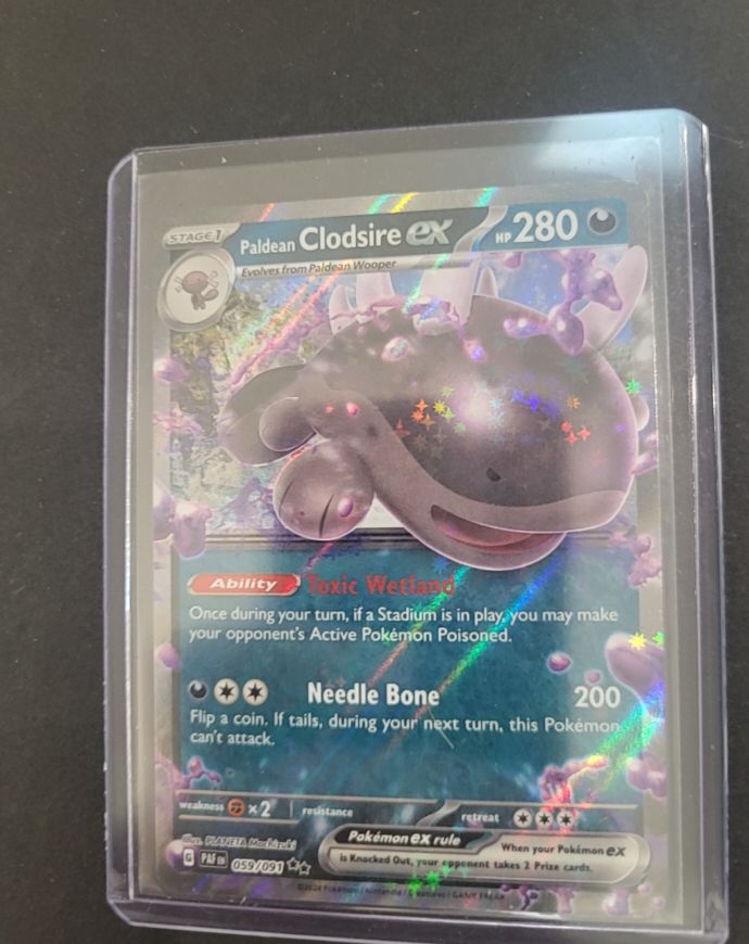 2023 Pokémon #059 Paldean Clodsire ex — front