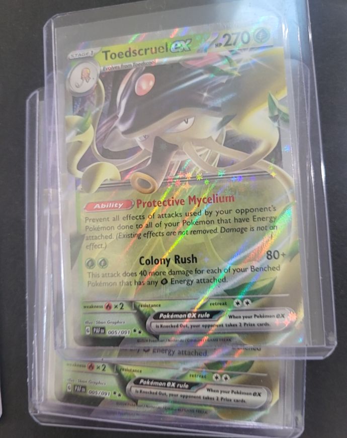2024 Pokémon TCG Paldean Fates #005 Toedscruel ex — front