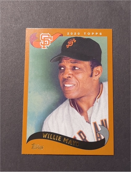 2020 Topps Archives #297 Willie Mays — front