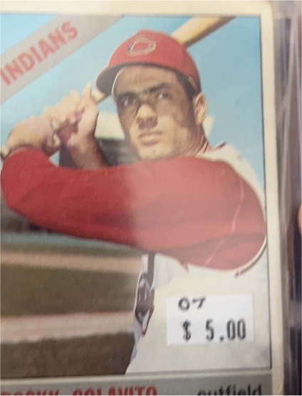 1955 Bowman #66 Gordie Soltau — front