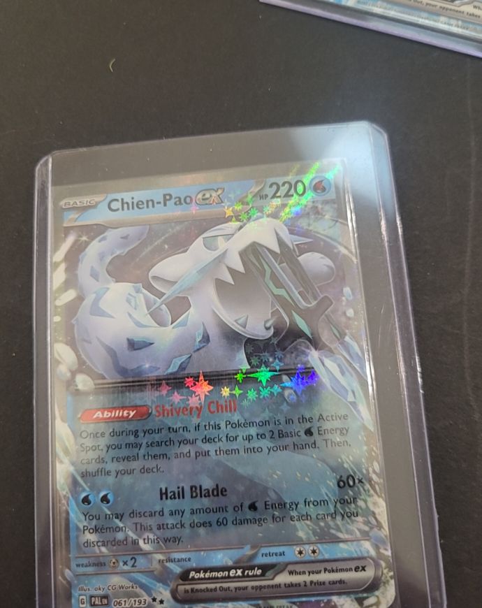 2023 Pokémon Paldea Evolved #061 Chien-Pao ex — front
