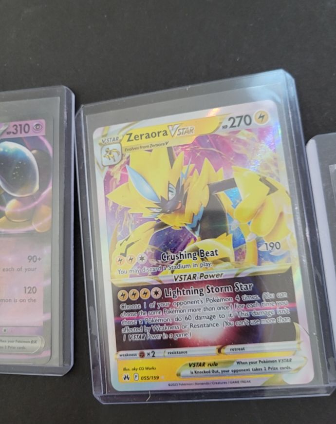 2022 Pokémon TCG Crown Zenith #055 Zeraora VSTAR — front