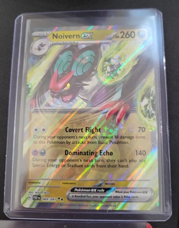 2023 Pokémon TCG Paldean Fates #069 Noivern ex — front