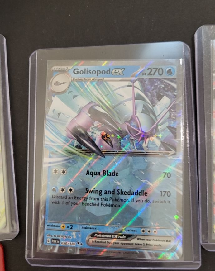 2023 Pokémon TCG Paradox Rift #050 Golisopod ex — front