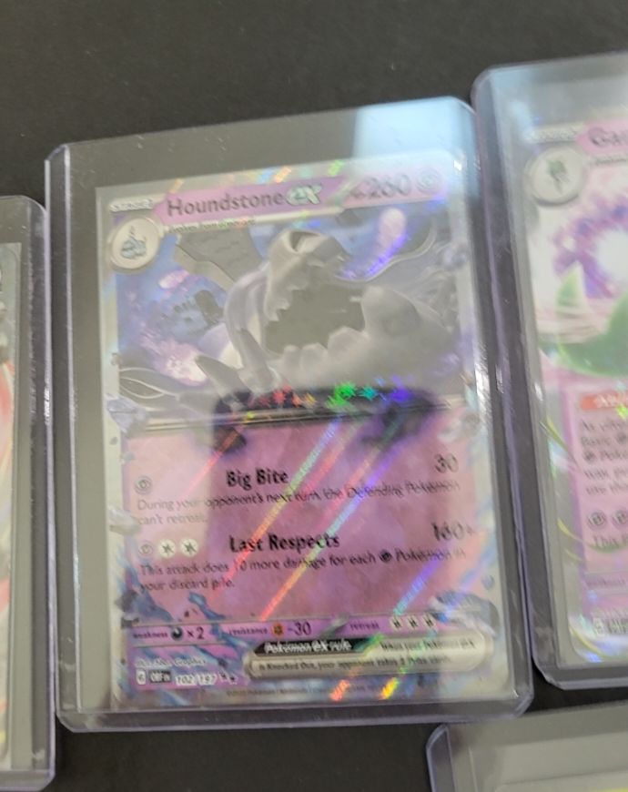 2023 Pokémon Scarlet & Violet SV03 #102 Houndstone EX — front