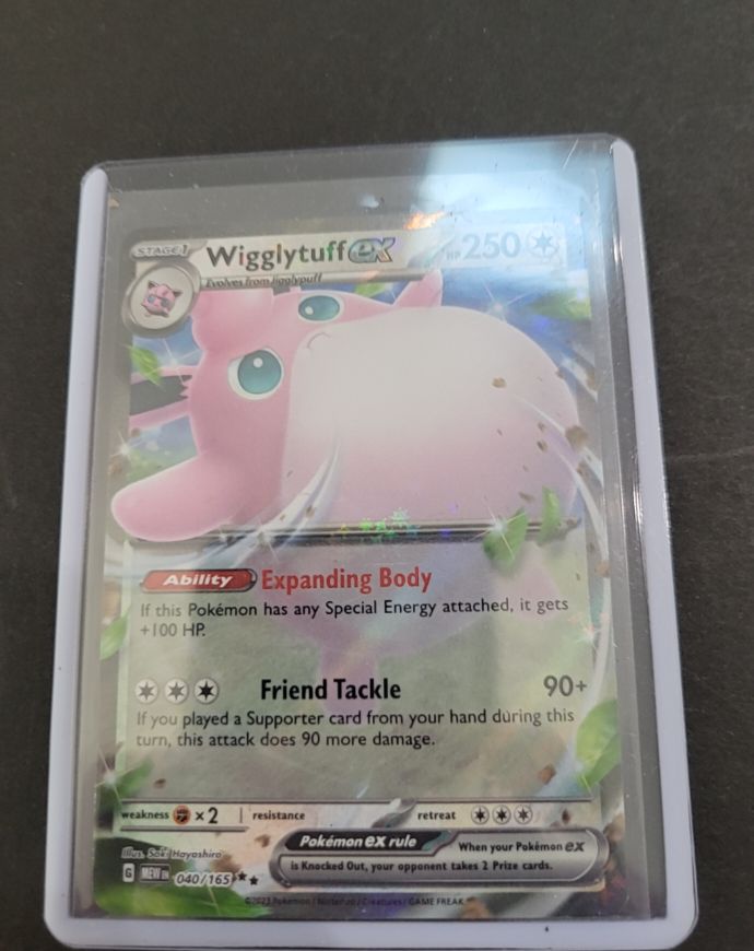 2023 Pokémon Scarlet & Violet: 151 #040 Wigglytuff ex — front